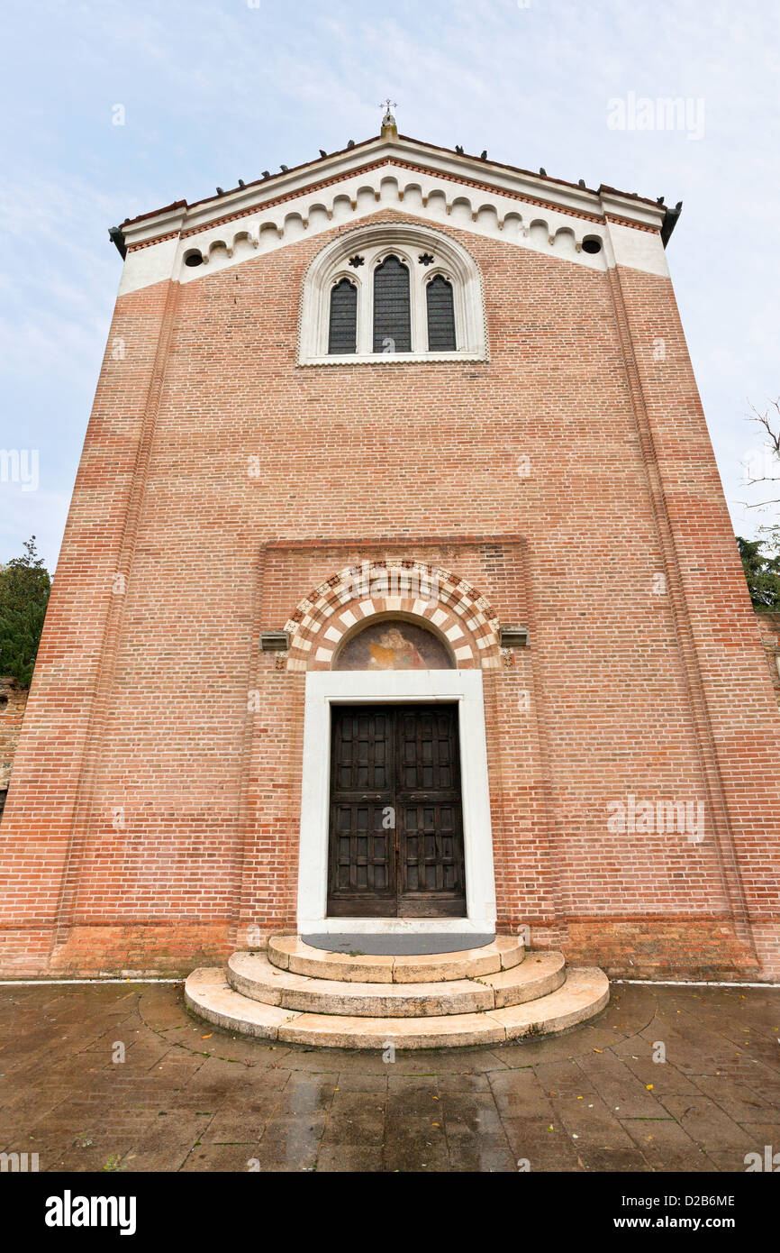 La facciata della Cappella degli Scrovegni in Padova, Italia Foto stock -  Alamy