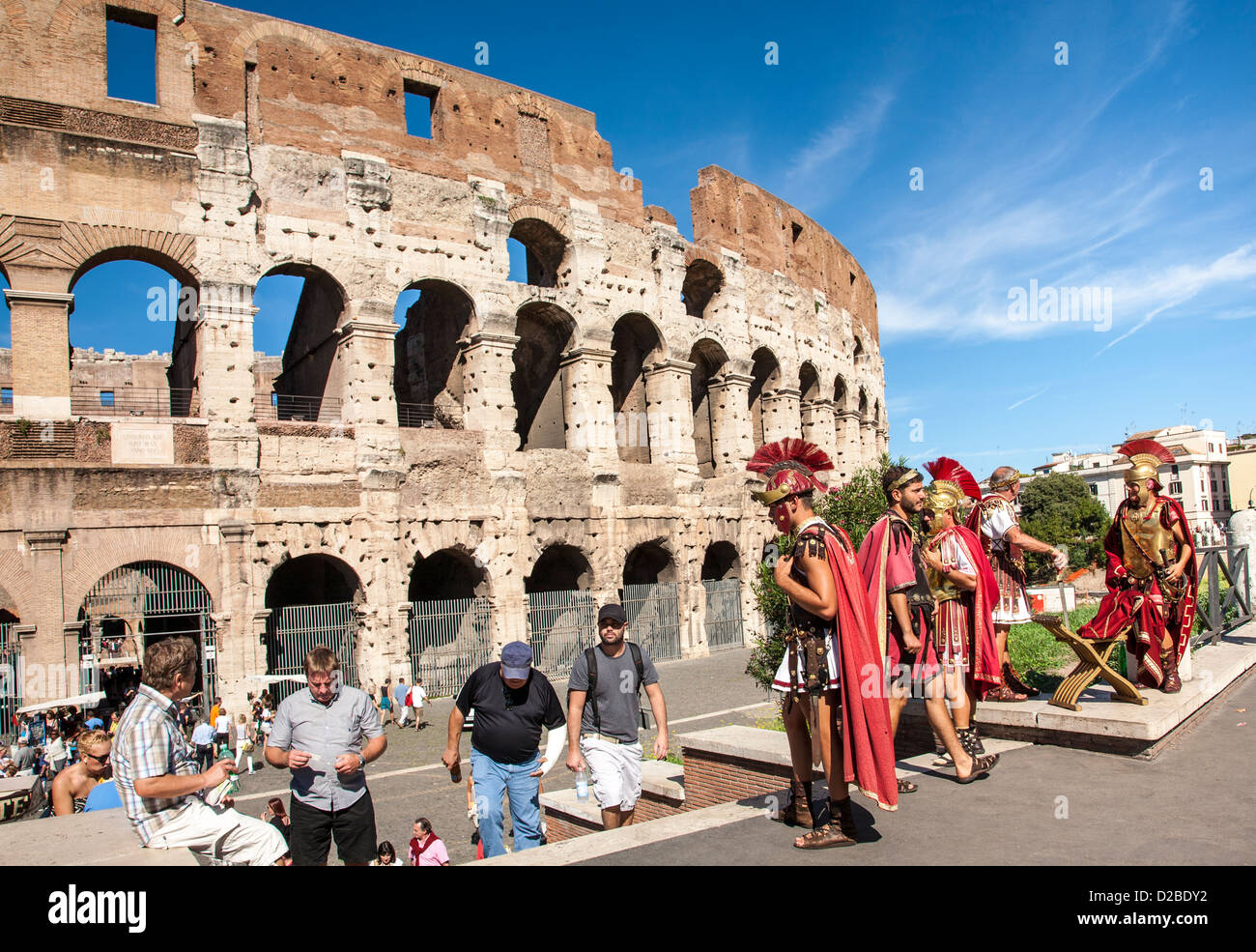 Il Colosseo, Roma, Italia Foto Stock