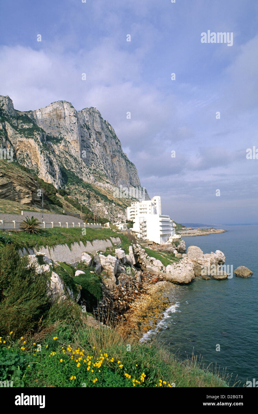 Regno Unito, Rocca di Gibilterra Foto Stock
