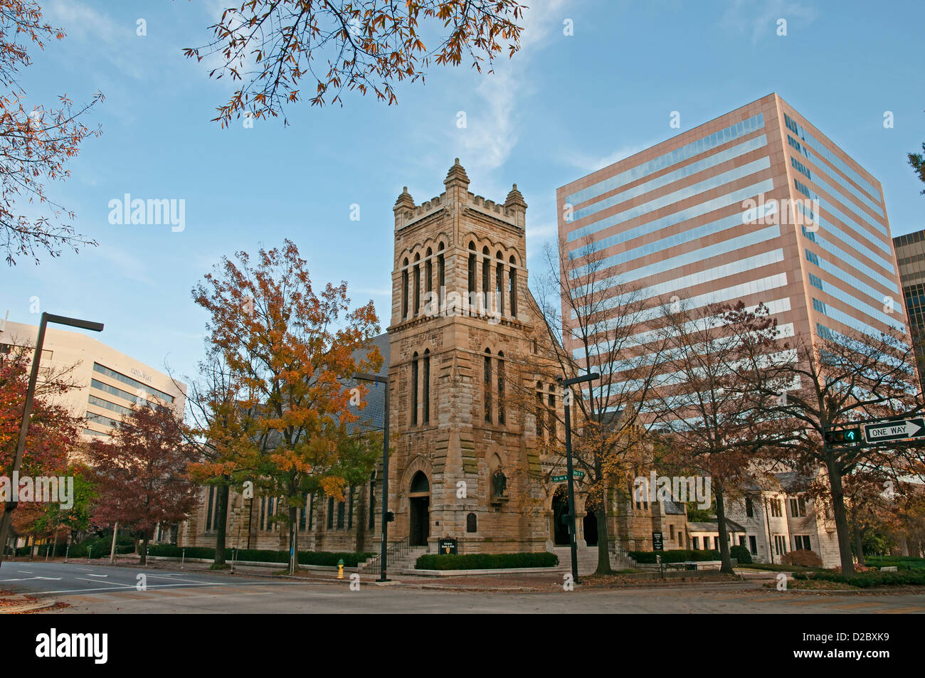 La Chiesa Cattedrale di Avvento in Birmingham, Alabama, Stati Uniti d'America, America del Nord Foto Stock