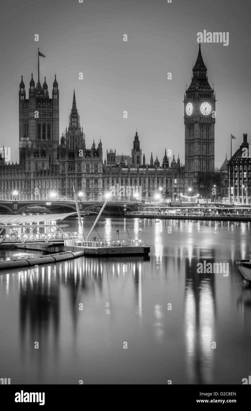 Orizzonte di Londra Foto Stock
