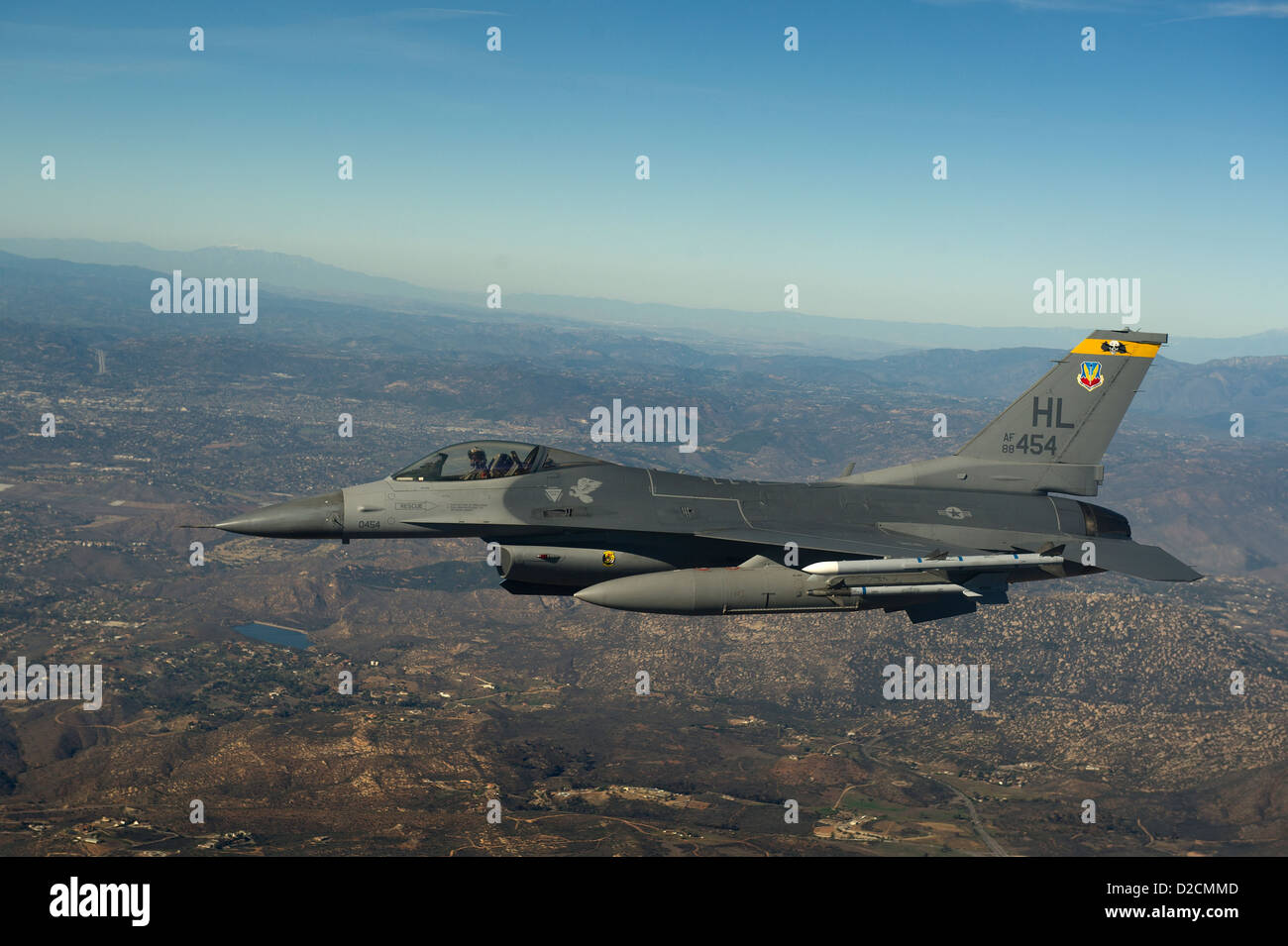 F-16 Fighting Falcon Foto Stock
