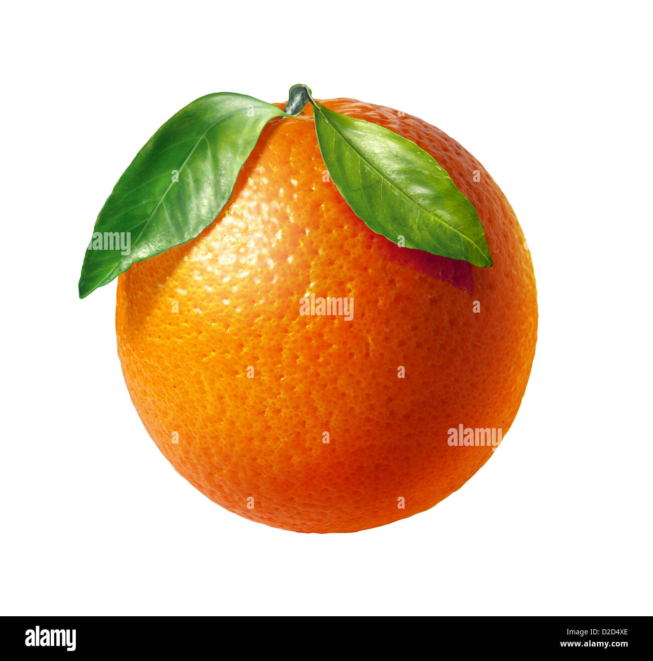 Calcolatore arancione artwork Foto Stock
