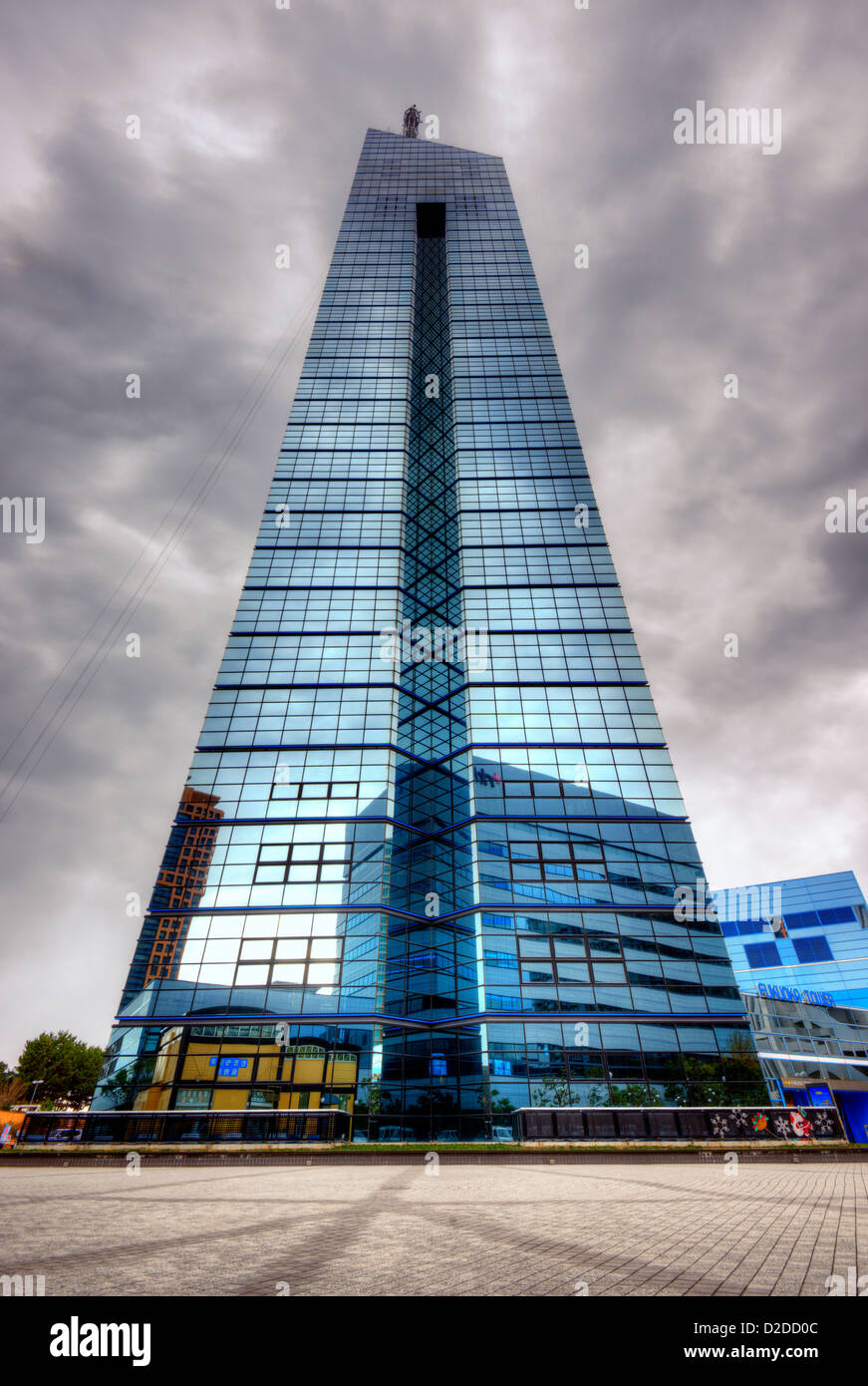 Torre di Fukuoka a Fukuoka, Giappone. Foto Stock