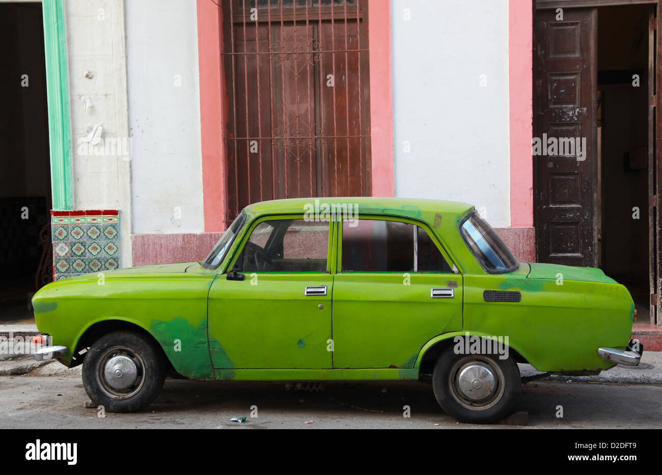 Classic American auto d'epoca in Havana Cuba Foto Stock