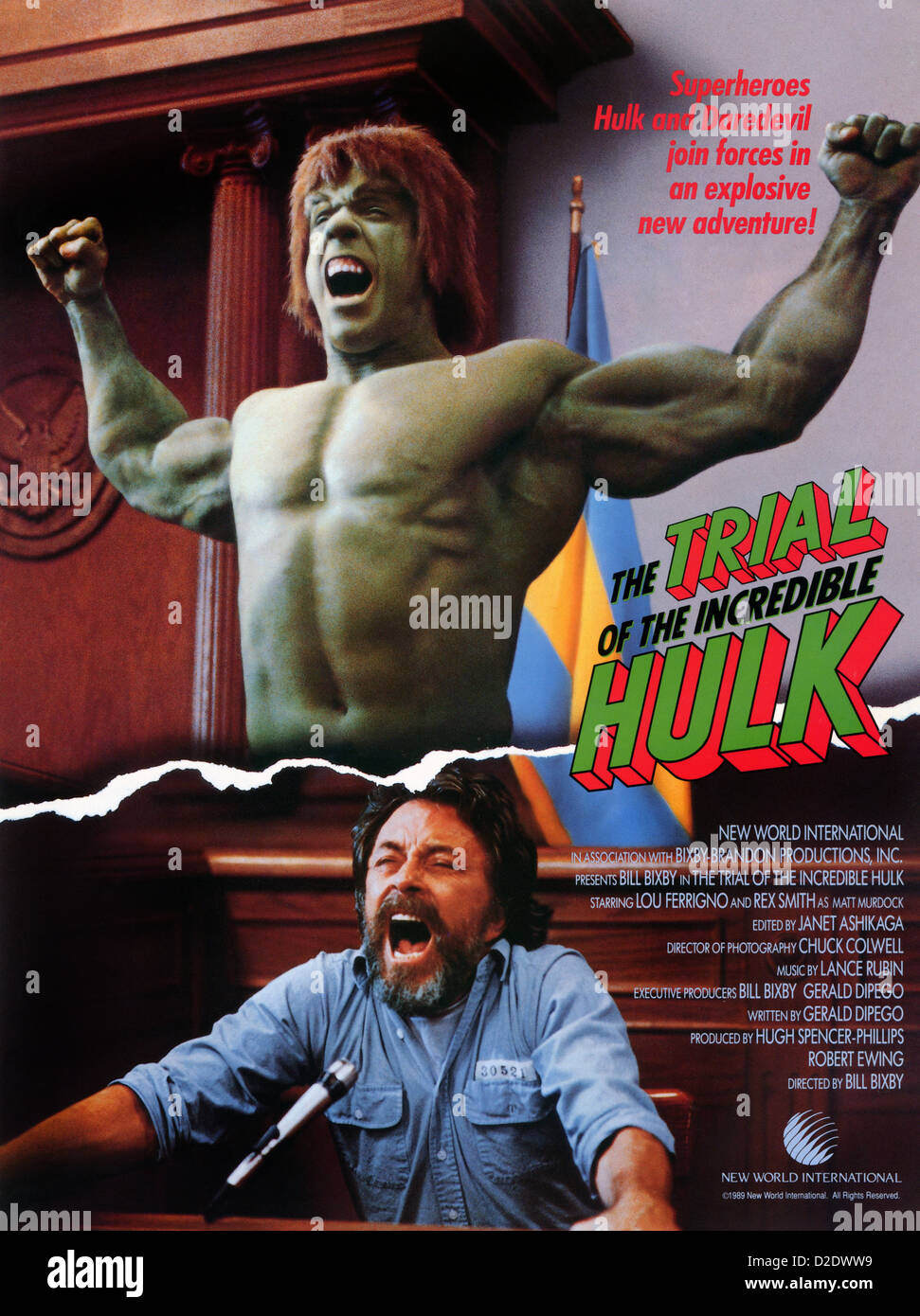 The incredible hulk poster immagini e fotografie stock ad alta ...