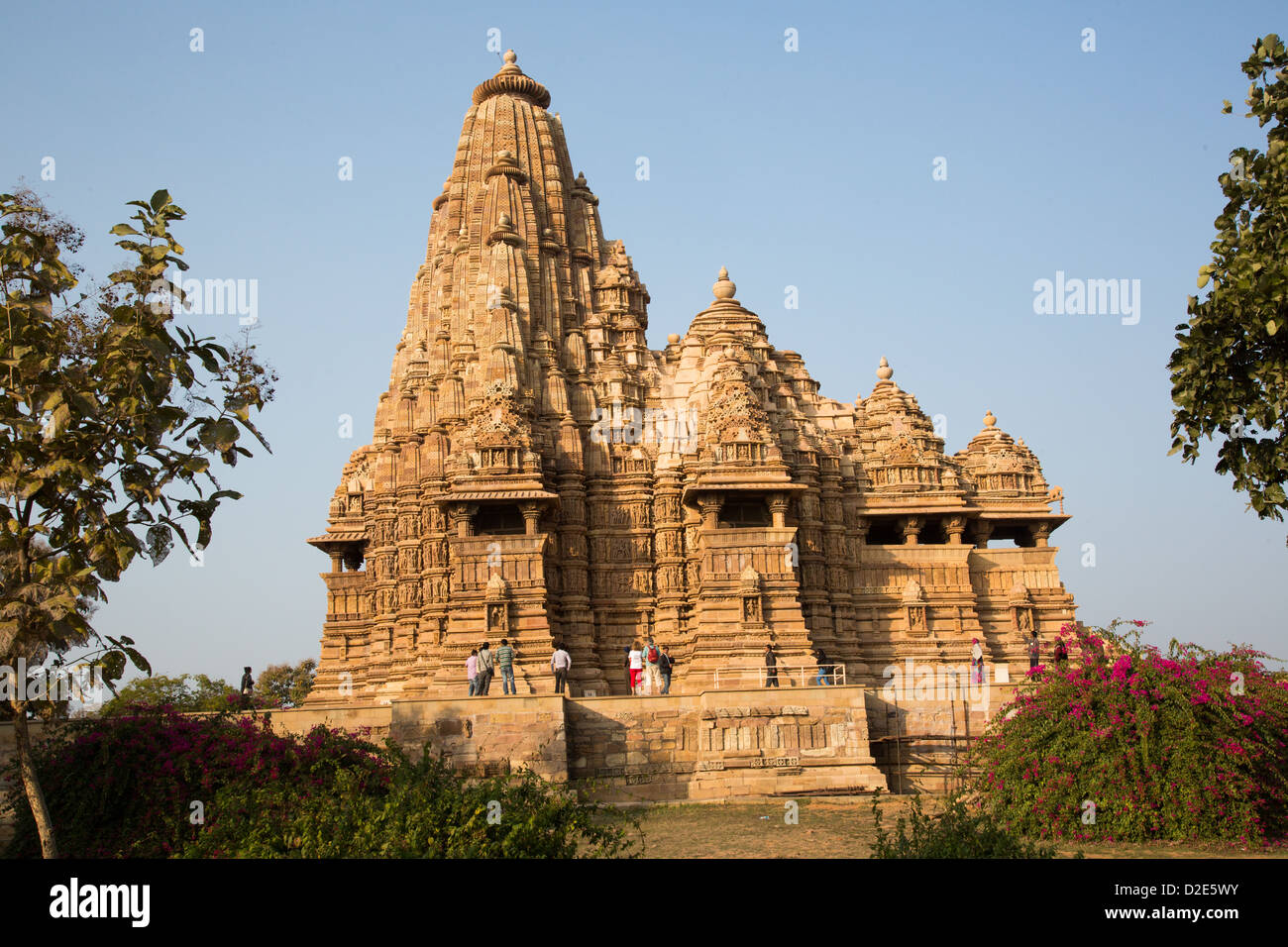 Kandariya Mahadev Temple, Khajuraho, India Foto Stock