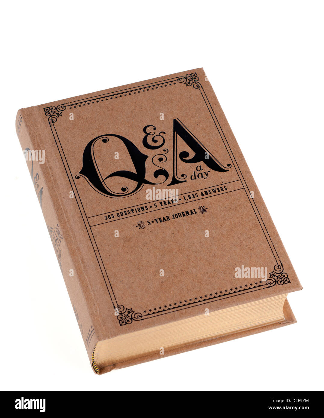 Cinque anni di compact giornale personale Foto Stock