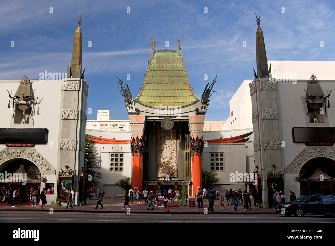 Famoso cinema Grauman's Chinese Theatre di Hollywood e Los Angeles, California, Stati Uniti d'America, STATI UNITI D'AMERICA Foto Stock