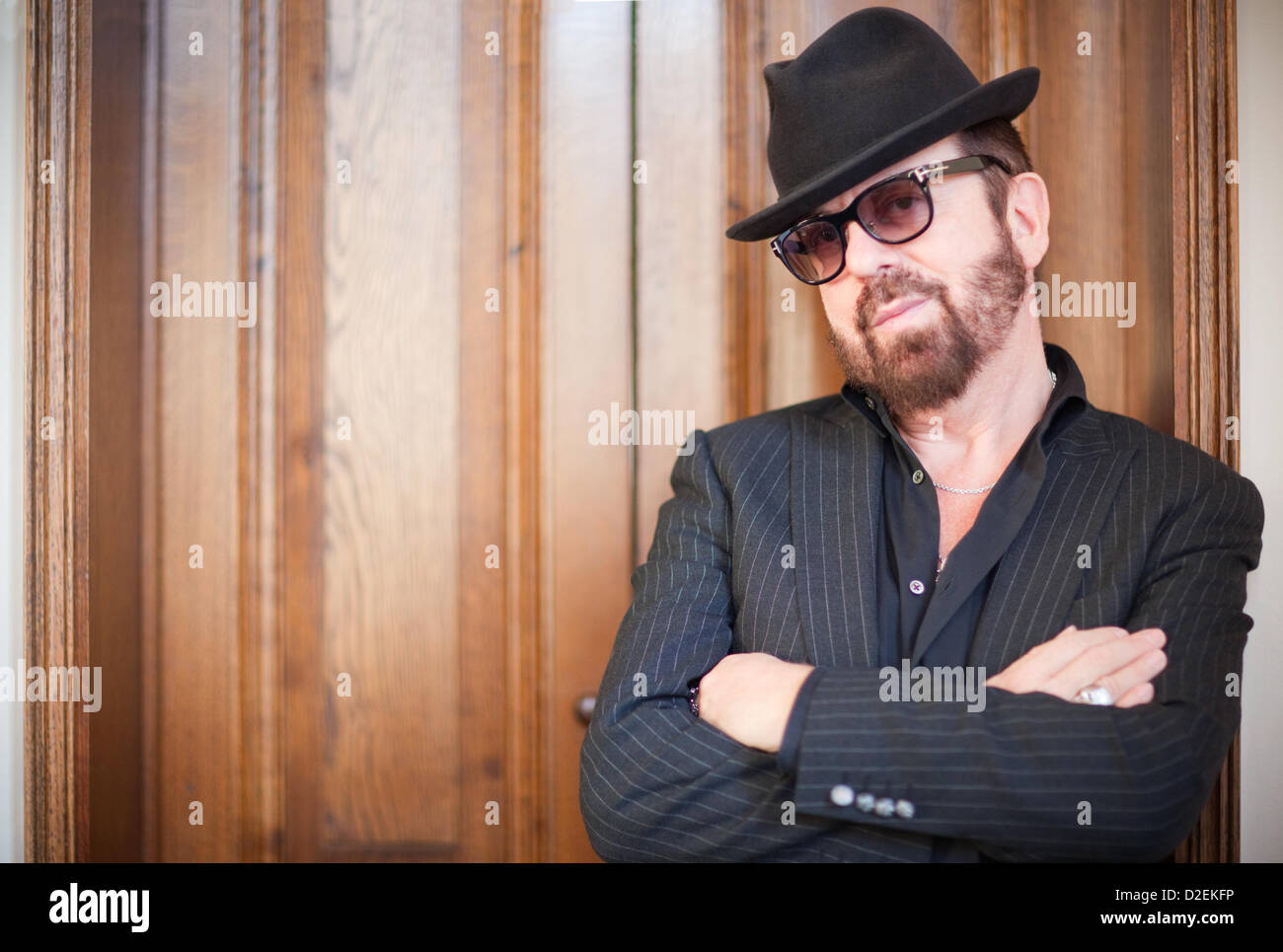 Ghost The Musical, Manchester sarà il luogo ideale in cui tenere la mostra. Foto di Dave Stewart di fama degli Eurythmics Foto Stock