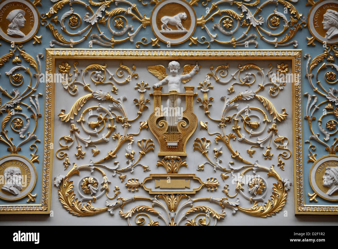 Museo Hermitage. Vetro camera opera d'Arte di San Pietroburgo. La Russia. Foto Stock