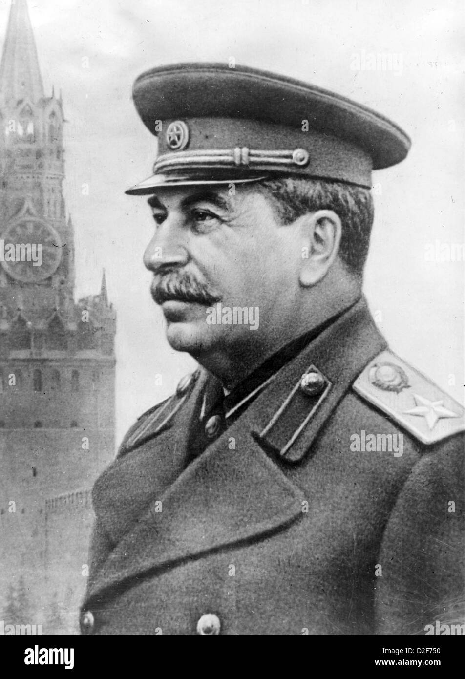 JOSEPH STALIN (1878-1953) leader sovietico nel 1945 Foto Stock