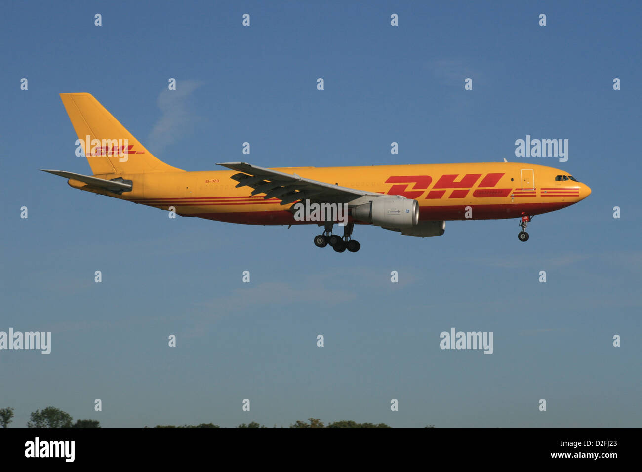 DHL AIRBUS A300 Foto Stock