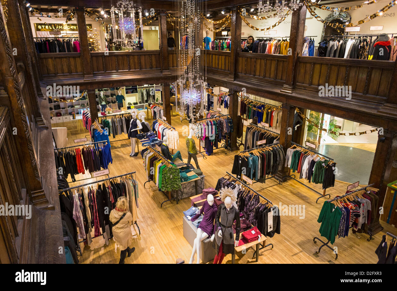 Liberty store, Regent Street, Londra, Inghilterra, Regno Unito Foto Stock