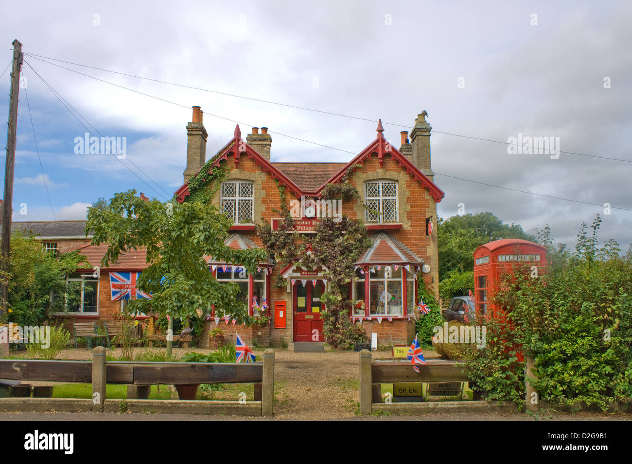 Il Post Office a Somerleyton, Suffolk Foto Stock