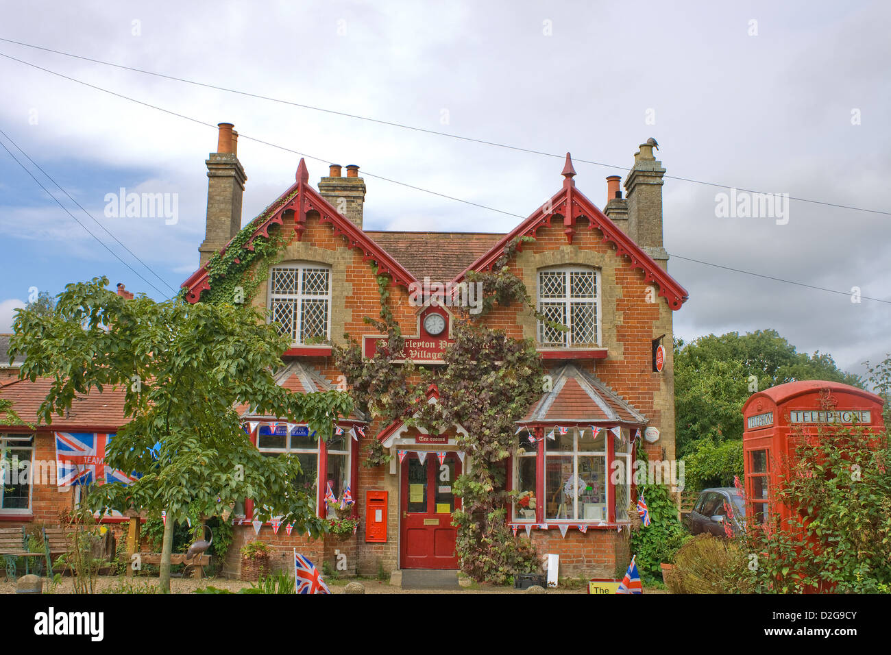 Il Post Office a Somerleyton, Suffolk Foto Stock