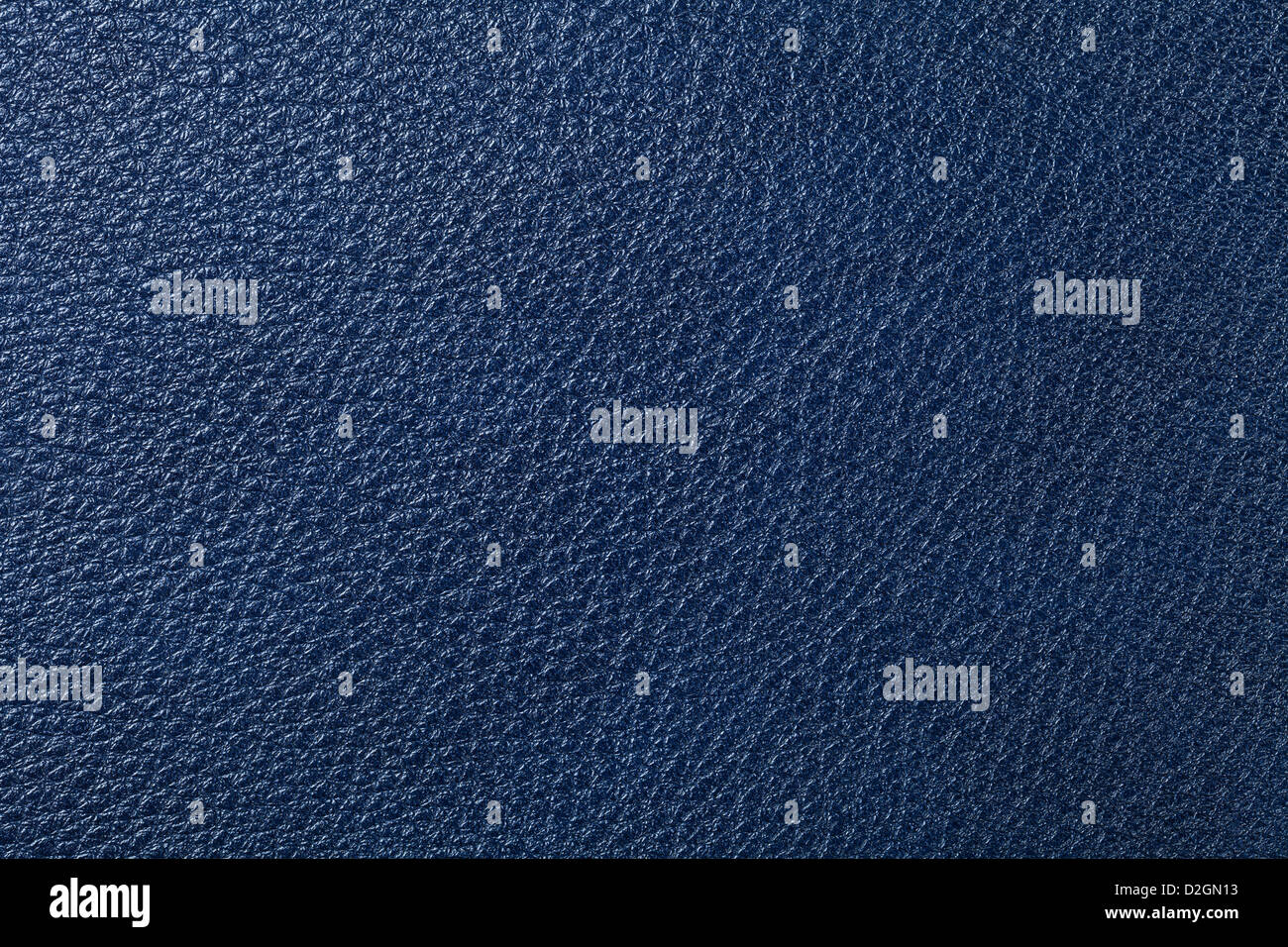 Pelle Blu texture di sfondo. Vista superiore Foto Stock