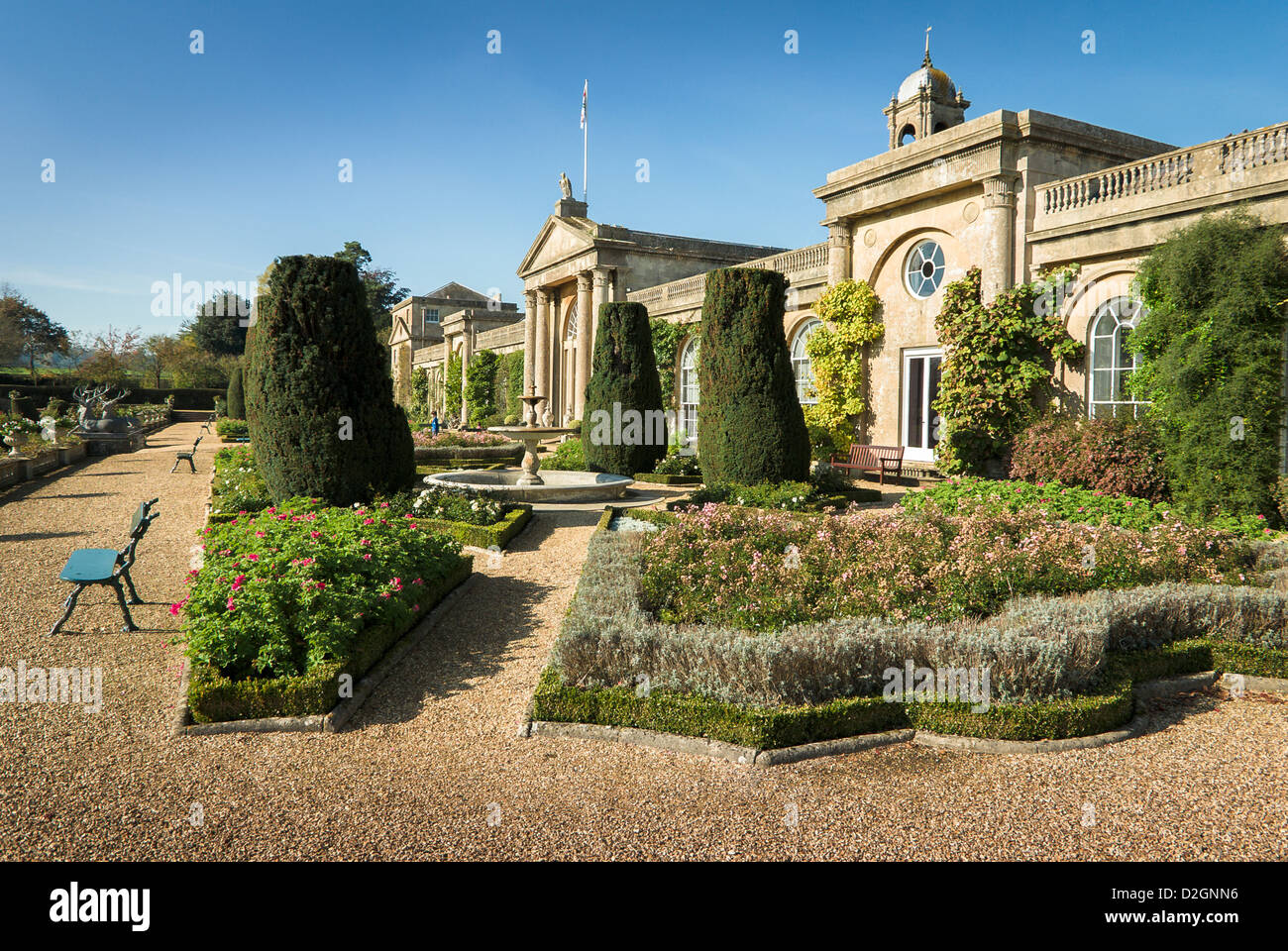 Bowood la casa e il giardino nel Wiltshire, Inghilterra UK UE Foto Stock