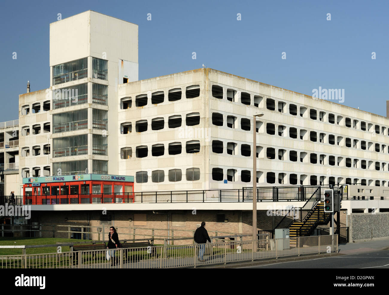 brutto parcheggio Foto Stock