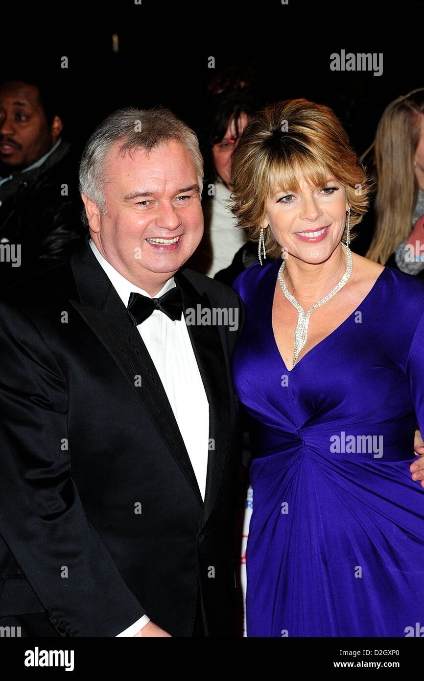 Londra, Regno Unito. Il 23 gennaio 2013. Eamonn Holmes frequentare la televisione nazionale Awards 2013 London 02 Arena. Credito: Maurice Clements / Alamy Live News Foto Stock