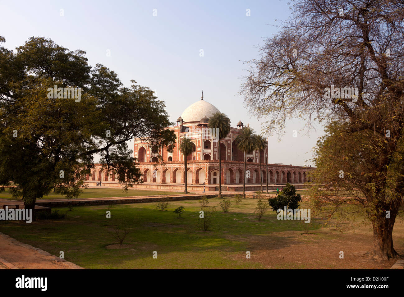 La tomba di Humayun, Delhi, India Foto Stock