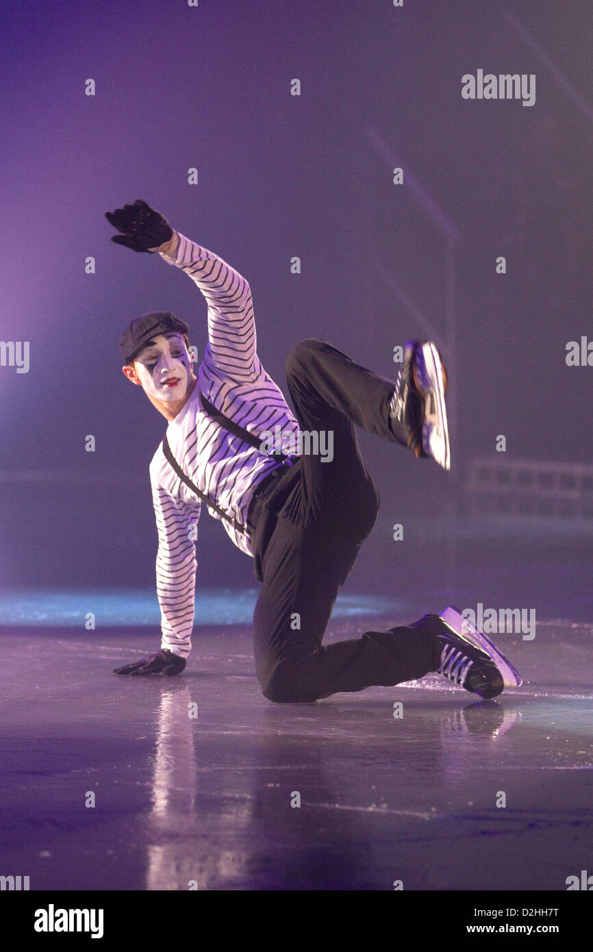 Celebrità su ghiaccio mostrano gli stati della Federazione ghiaccio stelle Foto Stock