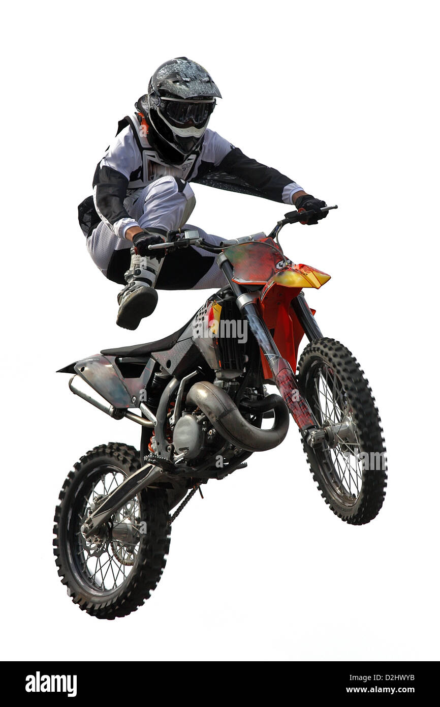 Motocross Foto Stock