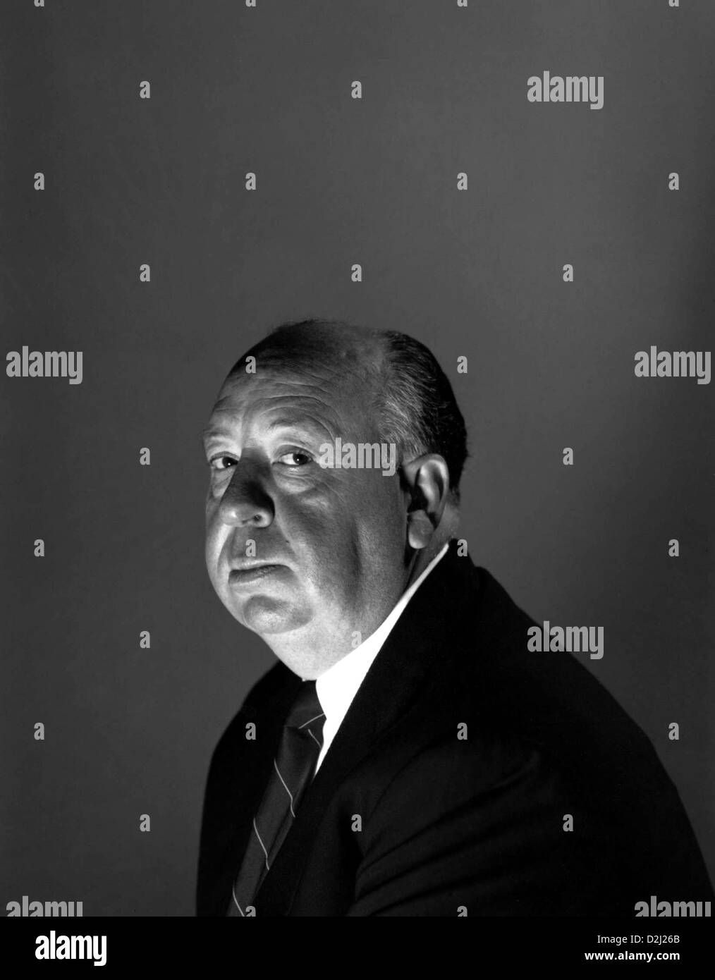 ALFRED HITCHCOCK (1899-1980) UK film regista e produttore circa 1960 Foto Stock