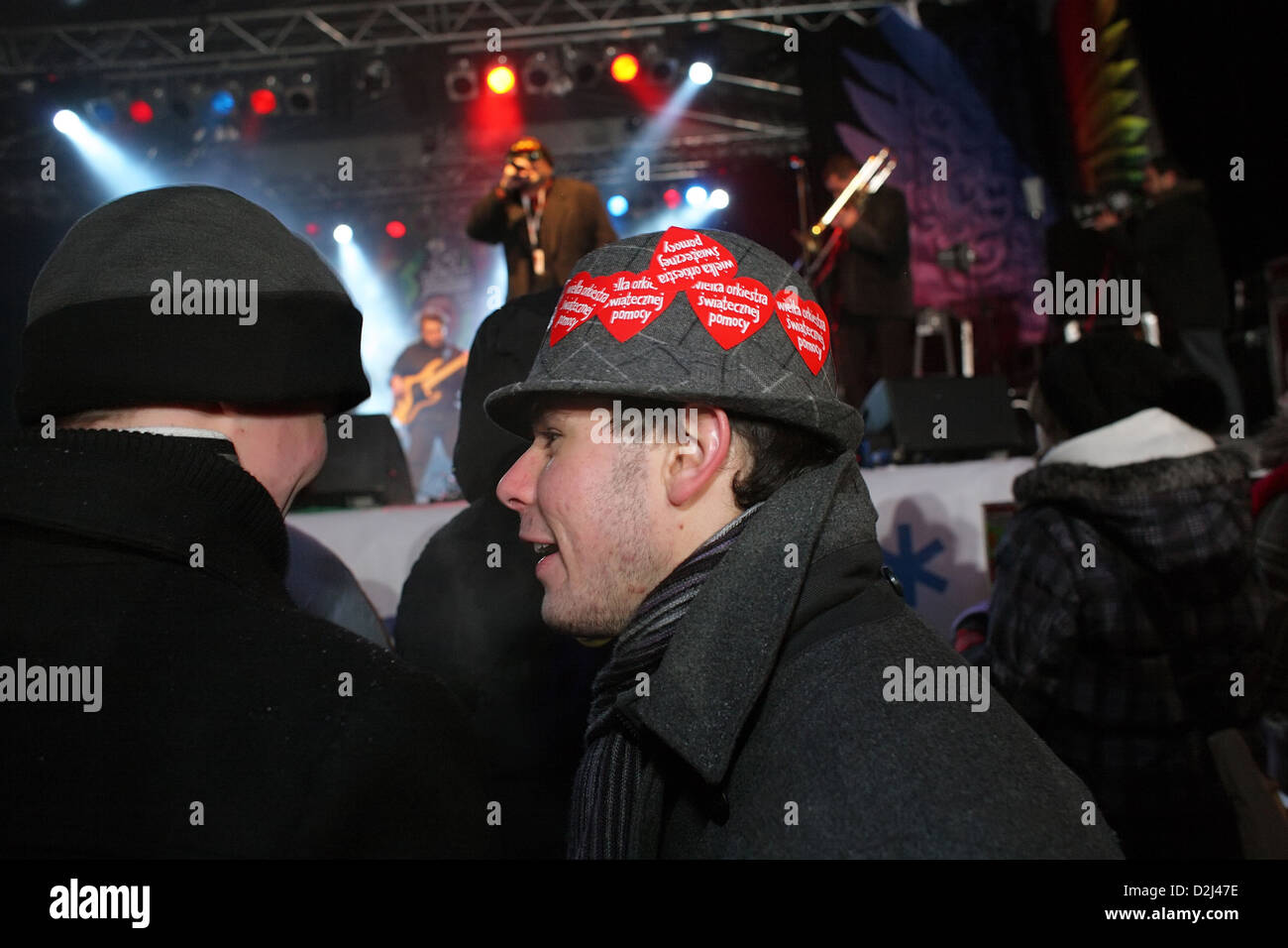 Poznan, Polonia, pubblico al concerto annuale di beneficenza per i bambini bisognosi Foto Stock