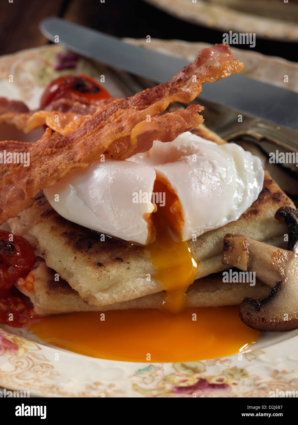 Patata farls Foto Stock