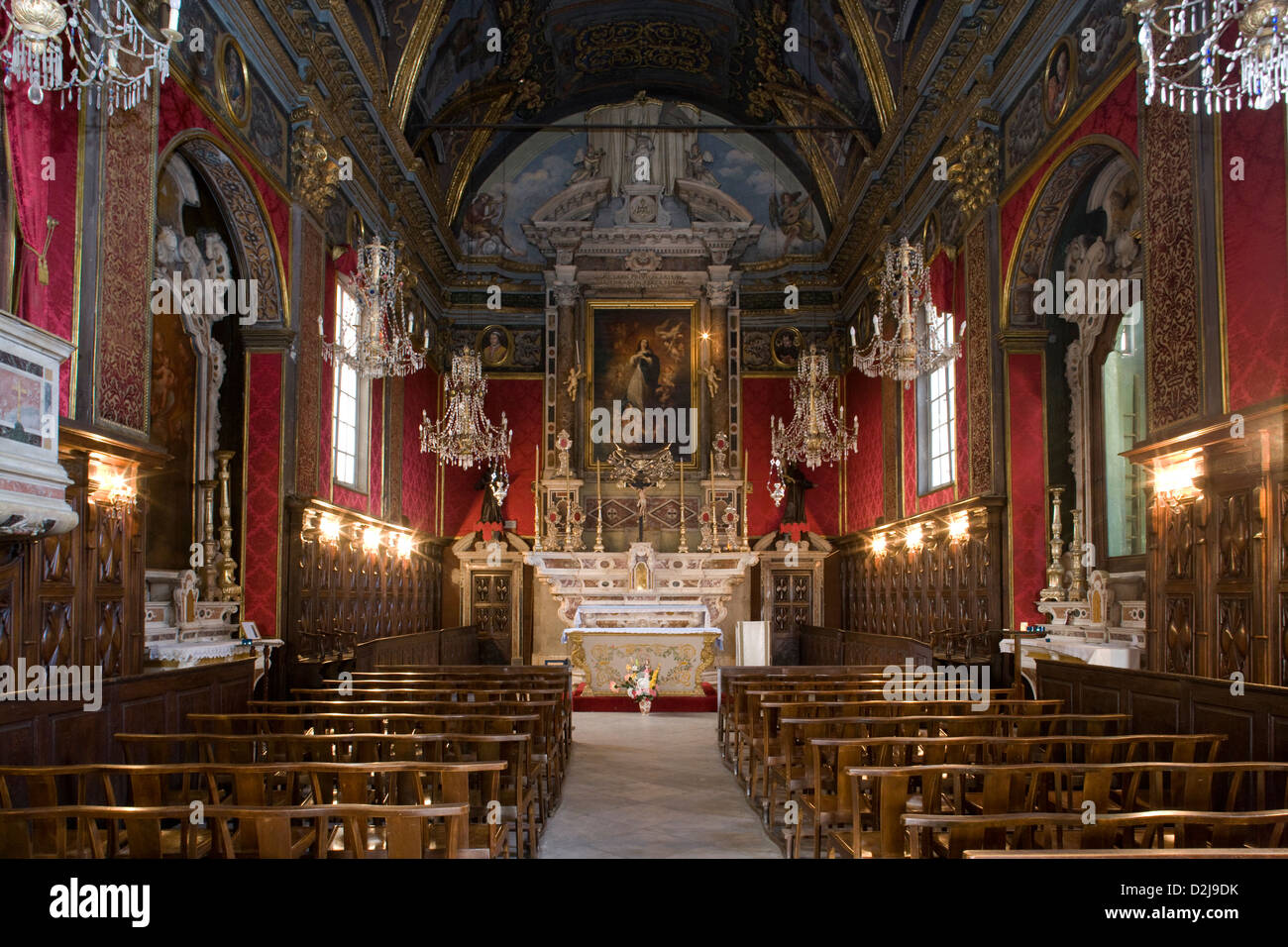 Corsica: Bastia - Oratoire de l'Immaculée Foto Stock
