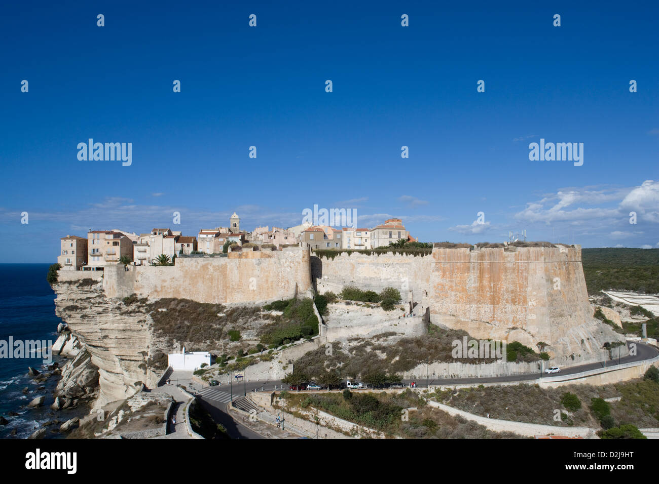 Corsica: Bonifacio Citadelle Foto Stock