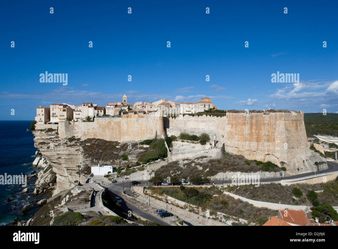 Corsica: Bonifacio Citadelle Foto Stock