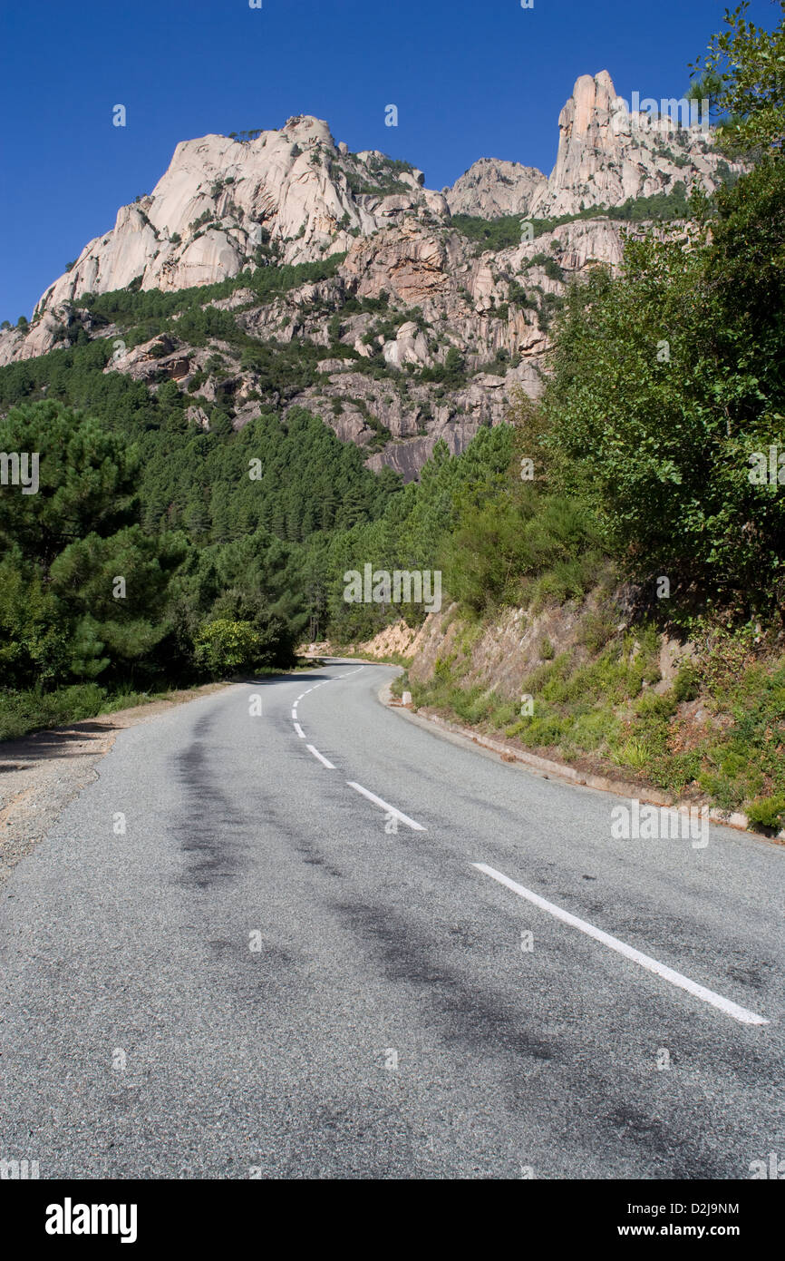 Corsica: Aiguilles de Bavella Foto Stock