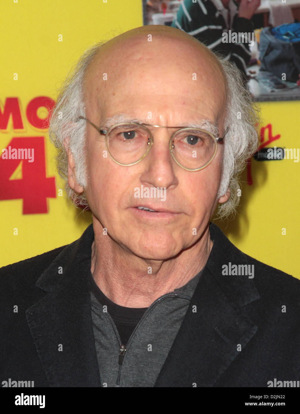 LARRY DAVID premiere del film 43 LOS ANGELES CALIFORNIA USA 23 Gennaio 2013 Foto Stock