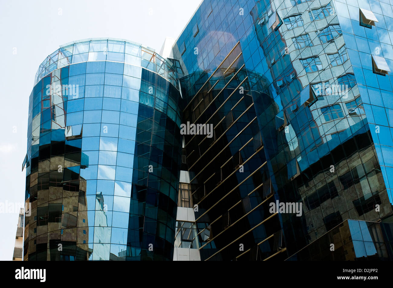 Grattacieli, westlands, Nairobi, Kenia Foto Stock