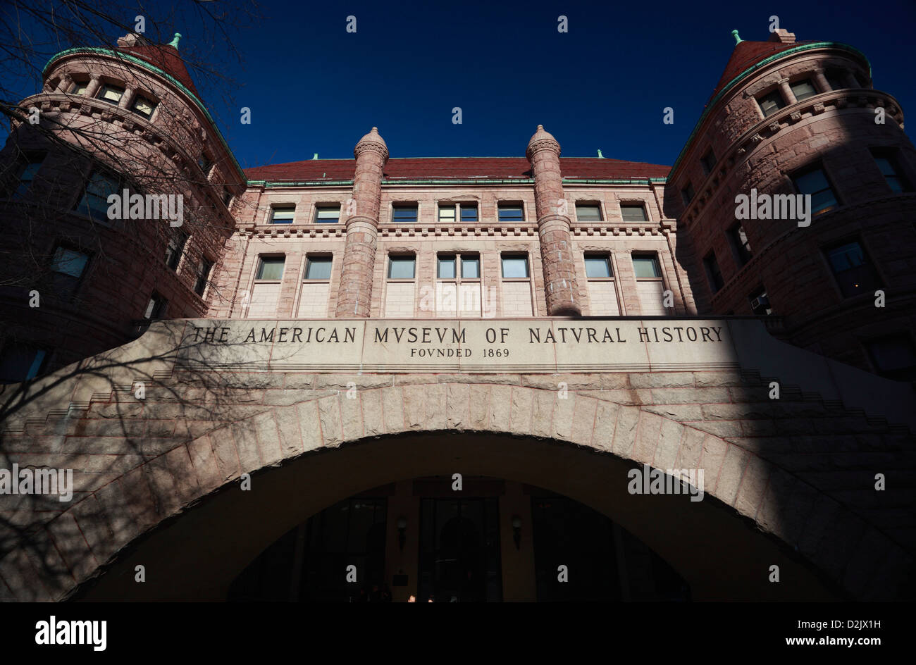 Il Museo Americano di Storia Naturale di New York. Foto Stock