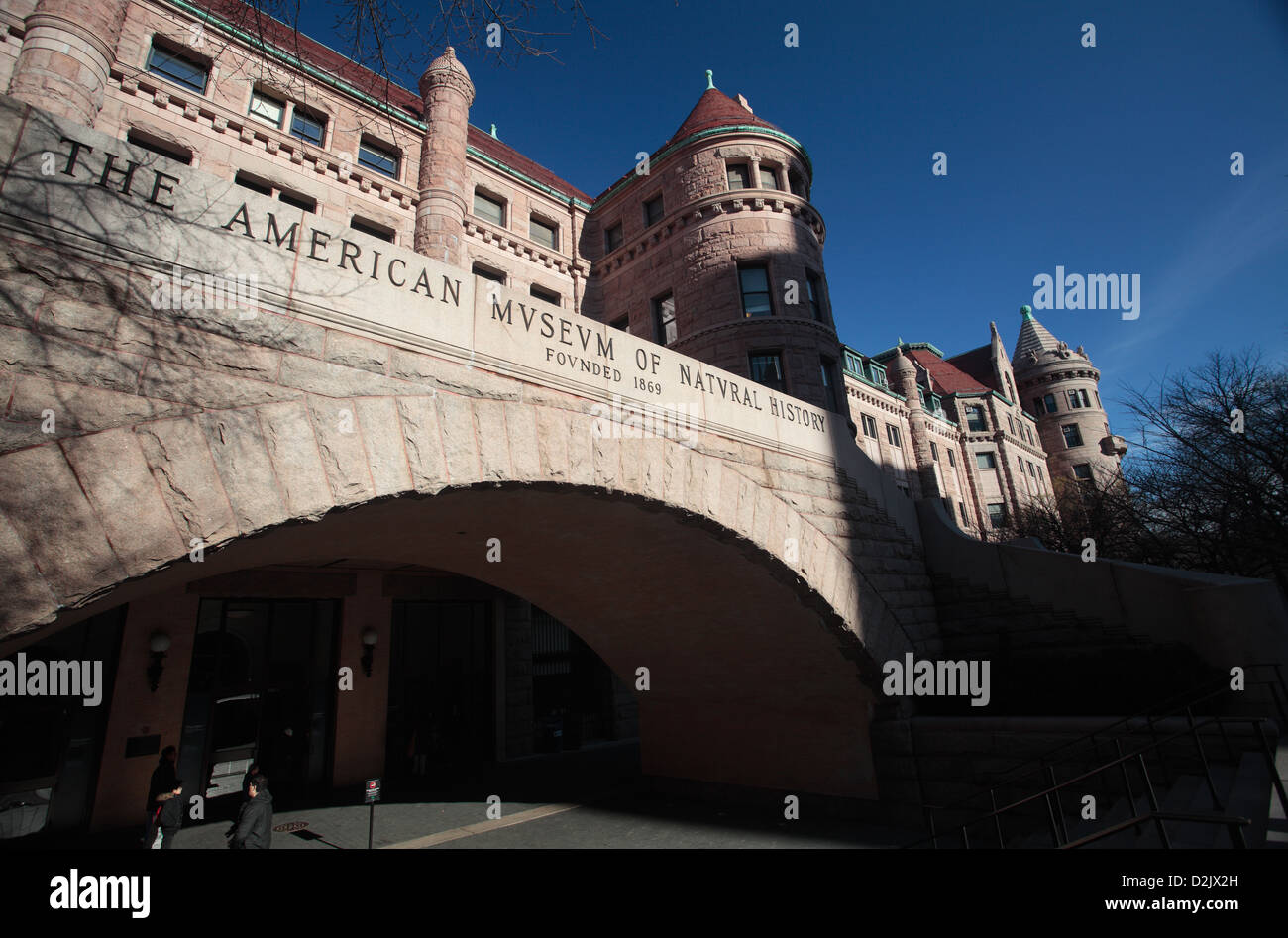 Il Museo Americano di Storia Naturale di New York. Foto Stock