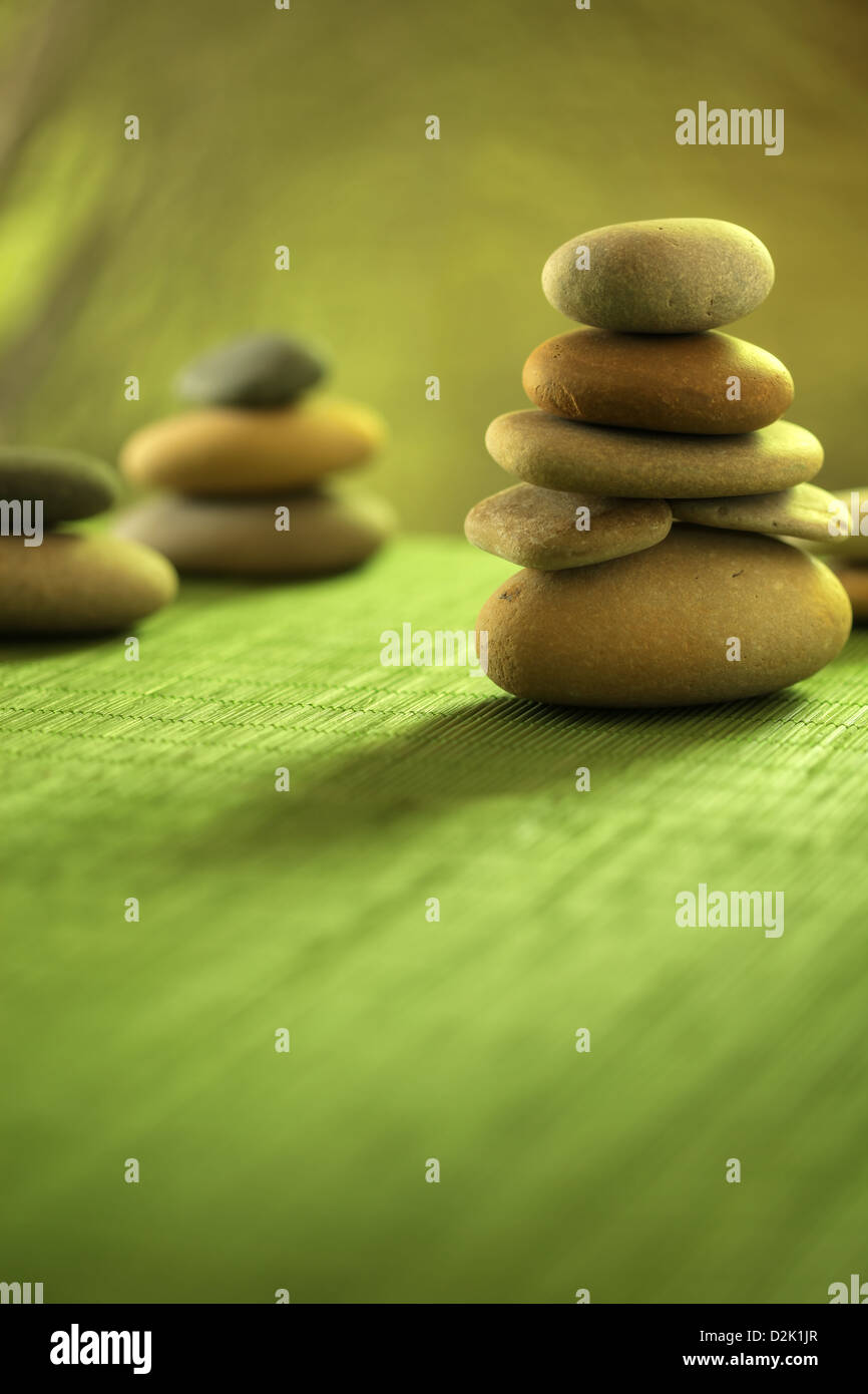 Giardino di roccia Foto Stock