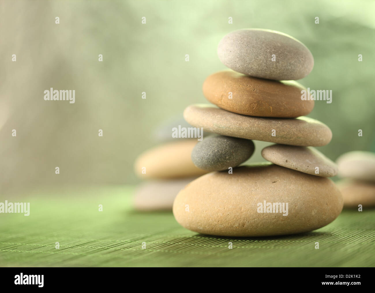 Giardino di roccia Foto Stock