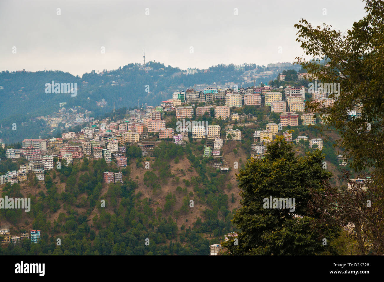 Shimla Himachal Pradesh India Foto Stock