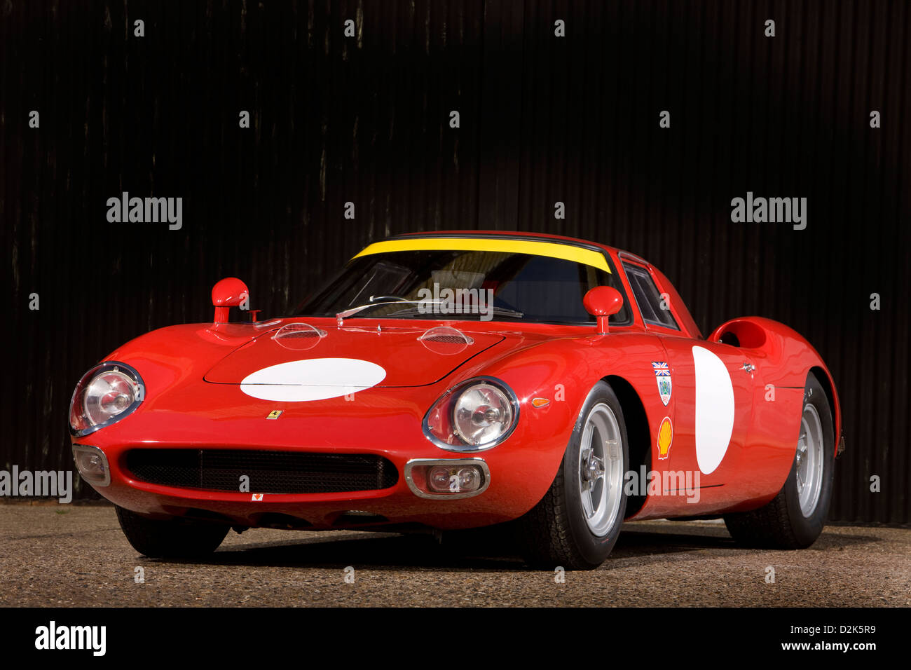 Rosso Ferrari Coupe 250 LM auto sportiva Foto Stock
