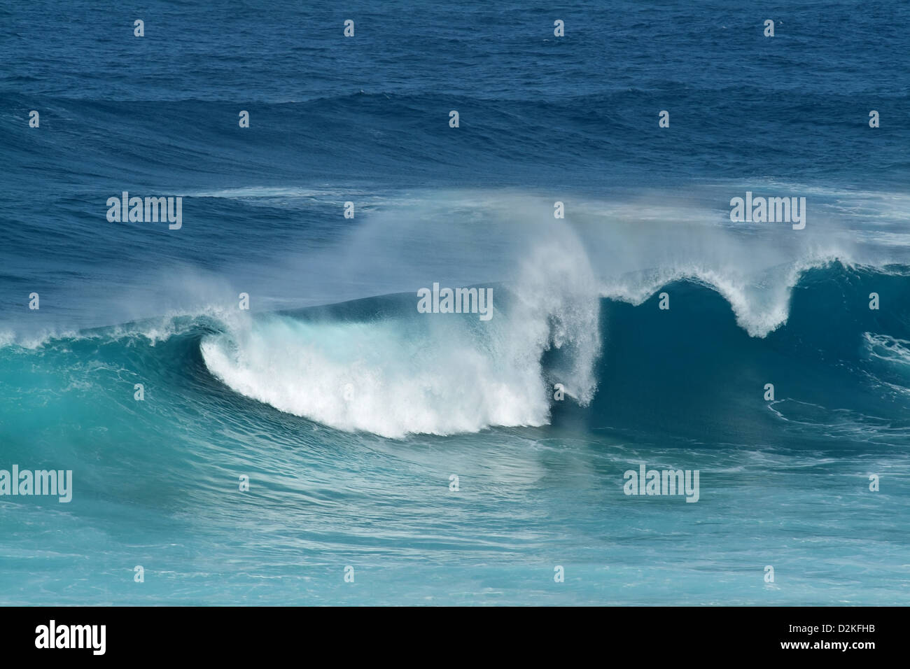 Carrapateira Portogallo, le onde dell'Oceano Atlantico Foto Stock