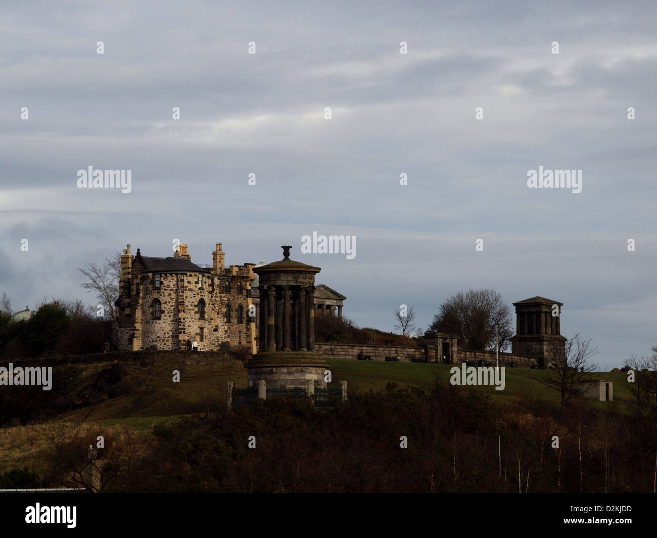 L'Osservatorio sulla Carlton Hill, Edimburgo Foto Stock