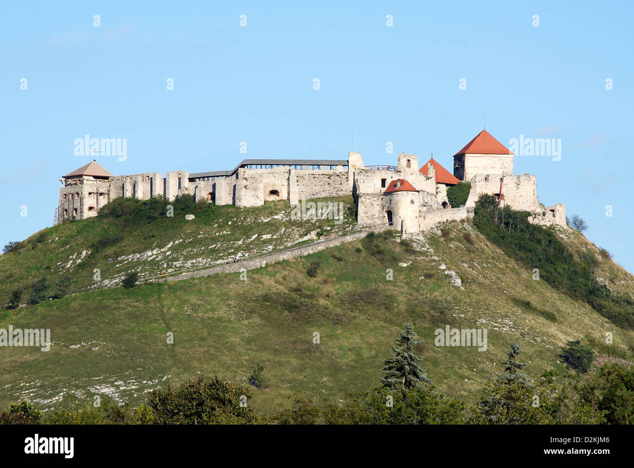 Il vecchio Castello di Sumeg, Ungheria Foto Stock