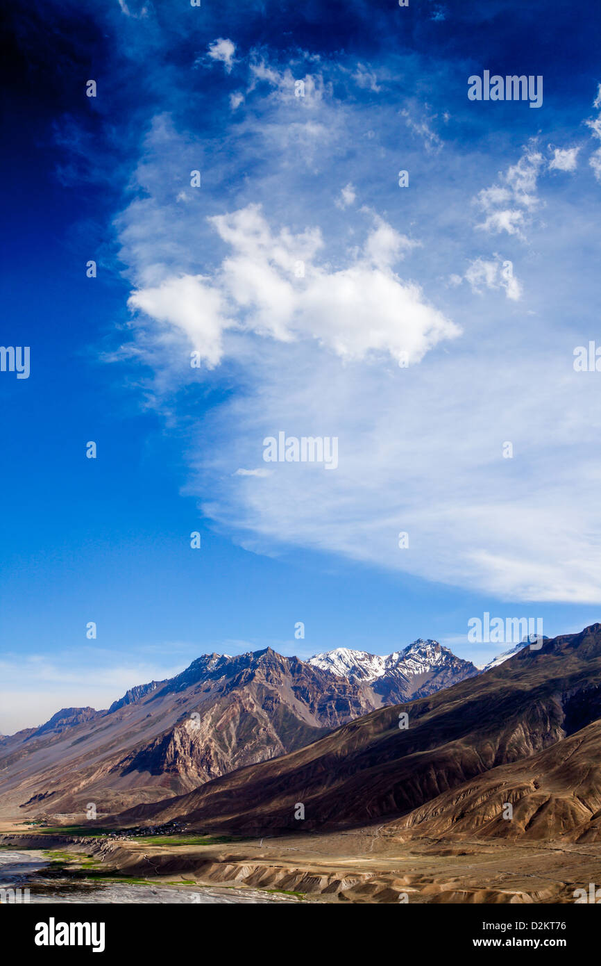 Spiti Valley, Himachal Pradesh, India Foto Stock