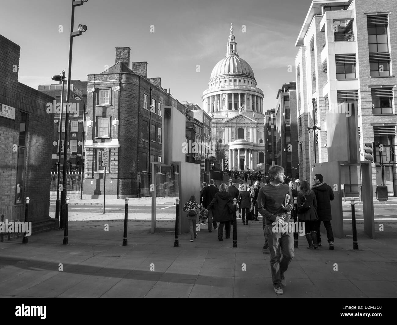 San Paolo cattedrale nel pomeriggio soleggiato Foto Stock