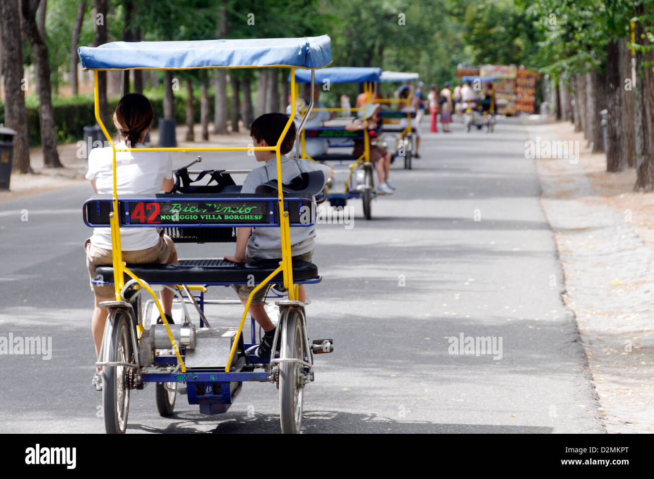 Villa Borghese Bici Immagini e Fotos Stock - Alamy