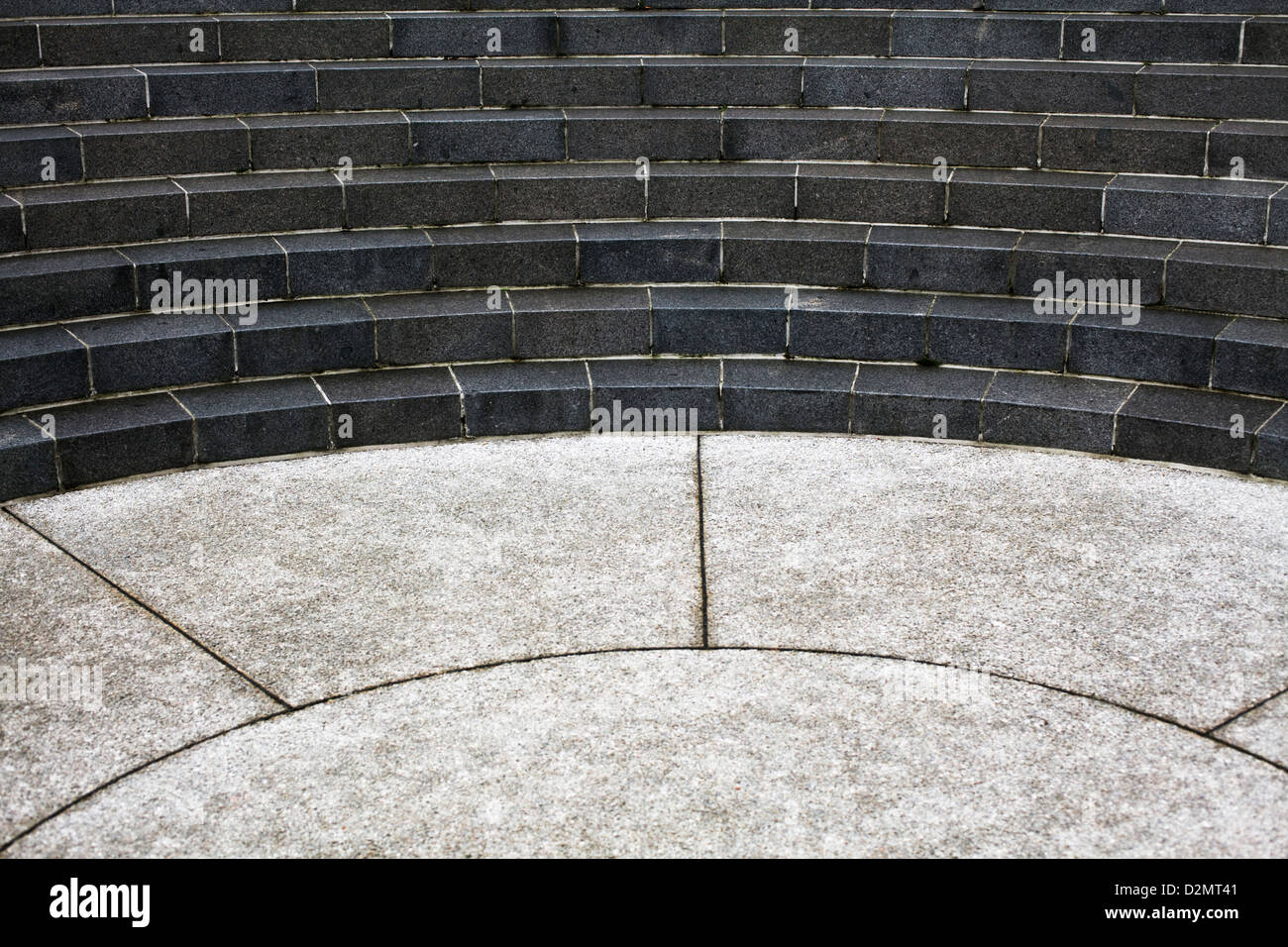 Anfiteatro in posizione di parcheggio Foto Stock