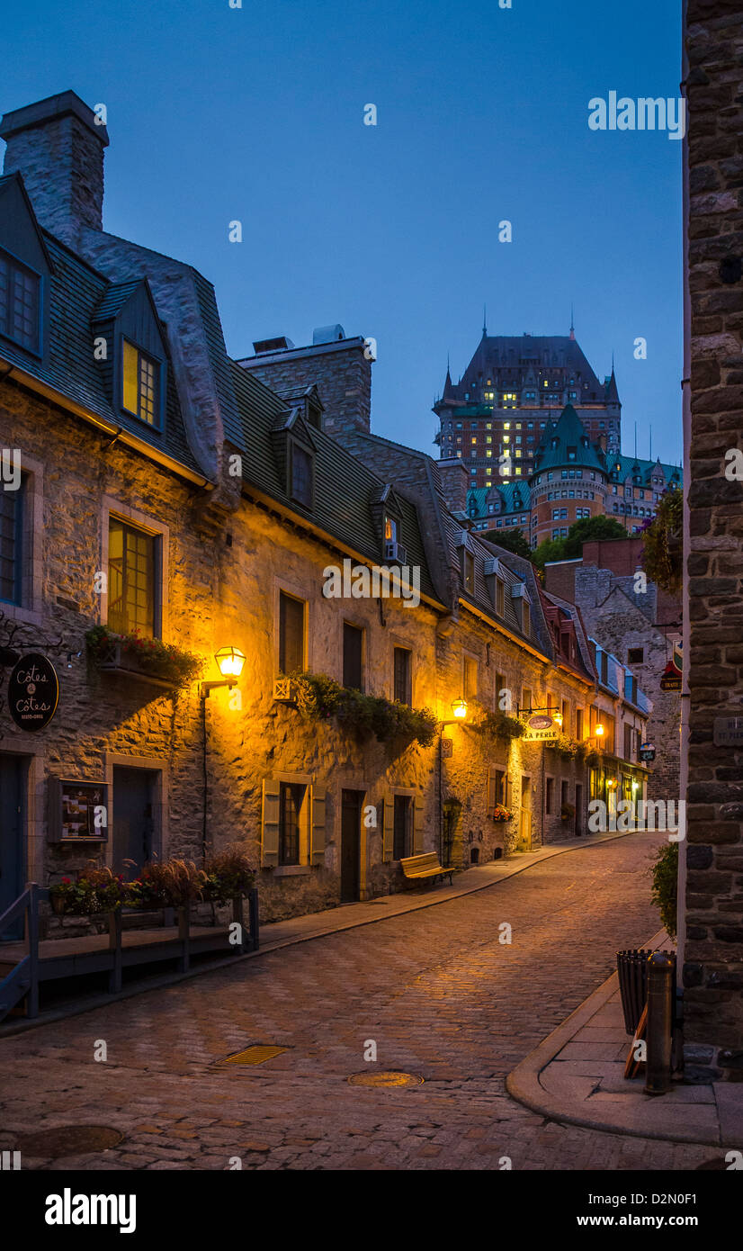 Quebec City, nella provincia del Québec, Canada, America del Nord Foto Stock
